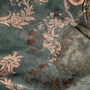 Vintage fairy kimono sheer jewel embroidered dress top